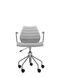 Kartell Maui Soft draaistoel - Trevira beige