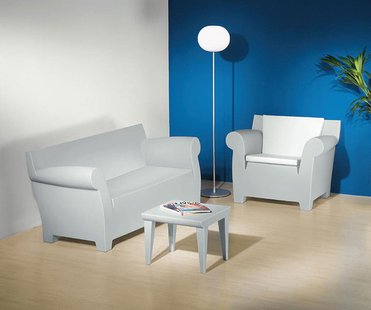 Kartell Bubble Club salontafel - zinkwit