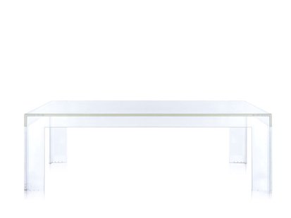 Kartell Invisible Table - salontafel - glashelder