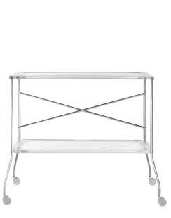 Kartell Flip trolley - glashelder