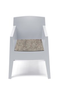 Hey-Sign Stoelhoes TOY - lichtgrijs mêleerd