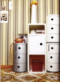 Kartell Componibili Container - 1 element hoog - wit