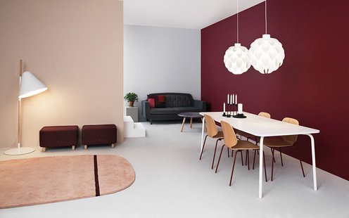 Normann Copenhagen Oona tapijt 1 - rosé