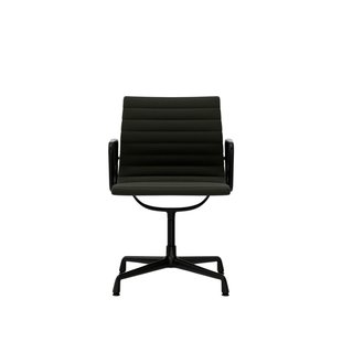 Vitra Aluminium Chair EA 104 - Hopsak - nero/forest - diepzwart