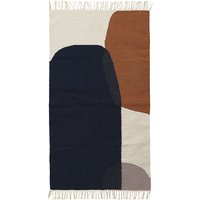 Ferm Living Kelim vloerkleed - merge - 80 x 140 cm