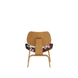 Vitra Plywood Group LCW Calf's Skin - essen natuur