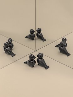 Kay Bojesen Lovebirds - Onafscheidelijk - zwart