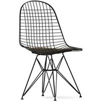 Vitra Wire Chair DKR-5 - Hopsak - zwart - zwart