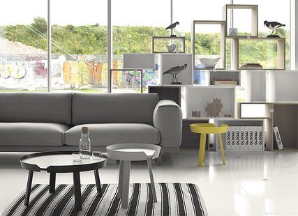 Muuto Rest 3-zitsbank - Hallingdal 457 - Eiken