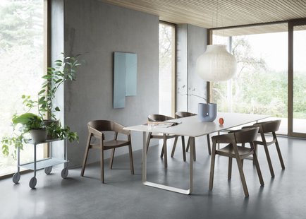 Muuto Cover stoel - donkergroen