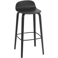 Muuto Visu barkruk - zwart - klein