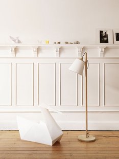 Muuto Pull Vloerlamp - eiken