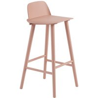 Muuto Nerd barkruk - tan rose - hoog