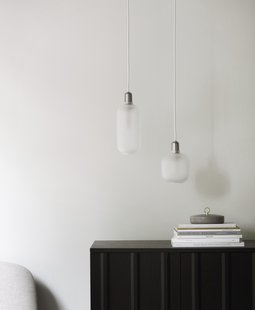 Normann Copenhagen Amp hanglampen - mat wit - L
