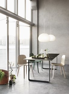 Muuto 70/70 Tafel - wit - wit - L