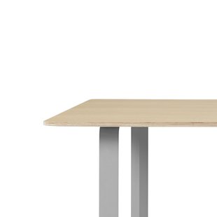 Muuto 70/70 Tafel - eiken - lichtgrijs - S
