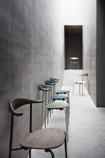 Carl Hansen & Søn CH88 T stoel - Frame roestvrij staal - eiken geolied - Roestvrij staal