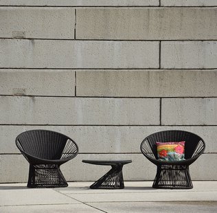 Jan Kurtz Ray Lounge Fauteuil - zwart