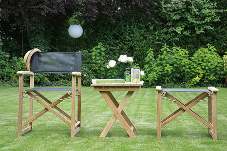 Jan Kurtz Regisseursstoel Urban - wit