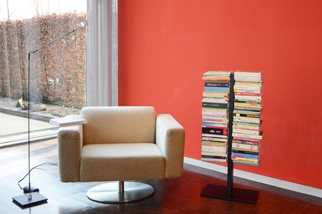 Radius Booksbaum dubbel boekenrek - Hoogte 91 cm - zwart