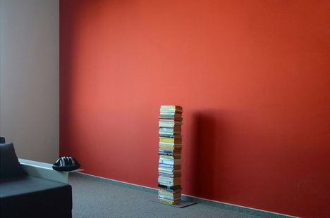 Radius Booksbaum enkel boekenrek - zilver - Hoogte 90,5 cm