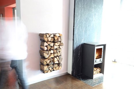 Radius Wooden Tree wandrek voor haardhout - S