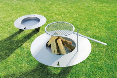 Radius Fireplate vuurschaal roestvrij staal - Ø 75 cm