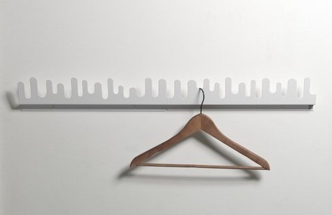 Design House Stockholm Wave kledinghaak - wit