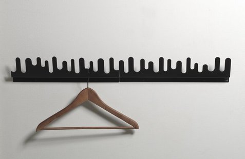 Design House Stockholm Wave kledinghaak - zwart