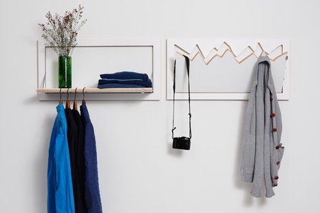 Ambivalenz Fläpps kapstok Hillhäng - wit