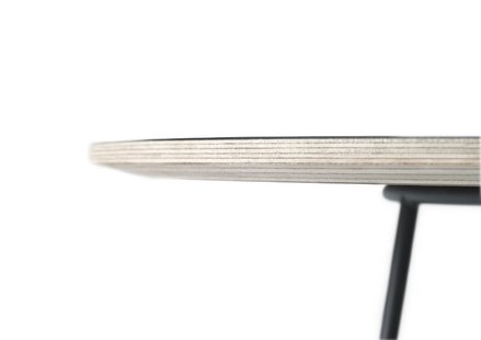 Muuto Airy Coffee Table - grijs - halve grootte