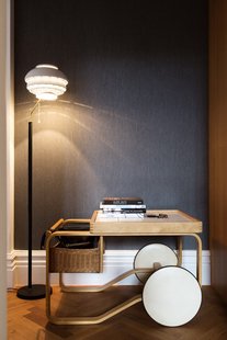 Artek 900 Trolley - Tegels wit