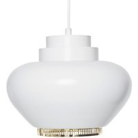 Artek A333 hanglamp - wit/messing