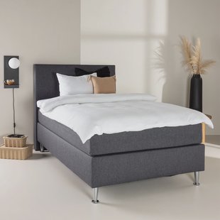 Nohr Bed 'Jacquise' 120 x 200cm, kleur Donkergrijs
