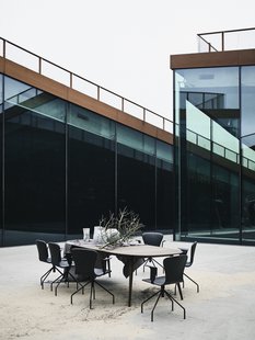 bruunmunch Playdinner lamé eettafel, uitbreidbaar - eiken gerookt - zonder schap