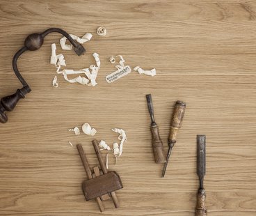 bruunmunch Playdinner lamé eettafel - eiken wit, geolied - 180 cm