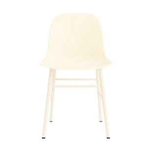 Normann Copenhagen Form stoel met metalen frame - NormannCopenhagenFormCream
