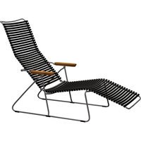 HOUE Ligstoel CLICK Sunlounger - zwart