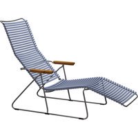 HOUE Ligstoel CLICK Sunlounger - duivenblauw