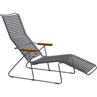 HOUE Ligstoel CLICK Sunlounger - donkergrijs