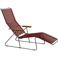 HOUE Ligstoel CLICK Sunlounger - Paprika