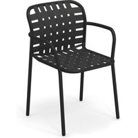 Emu Yard armleunstoel - zwart/zwart