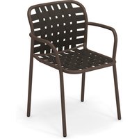 Emu Yard armleunstoel - bruin/bruin