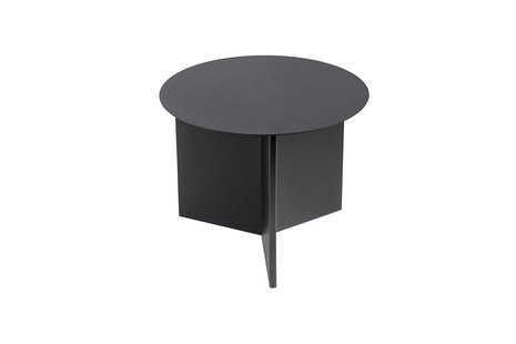 HAY Slit tafel - rond - zwart