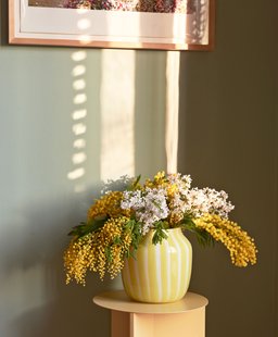 HAY Slit tafel - hoog - yellow