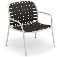 Emu Yard lounge Chair - wit 23/ bruin 57