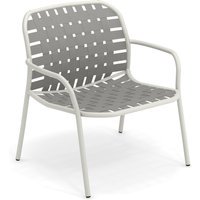 Emu Yard lounge Chair - wit/grijs-groen