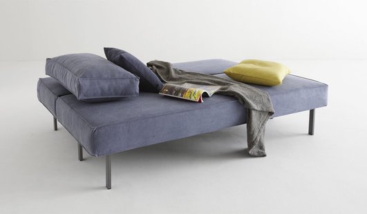 Innovation Living Sly slaapbank - donkerblauw - mixed - grijs