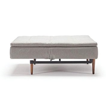 Innovation Living Dublexo fauteuil - grijs - Charcoal Twist - chroom