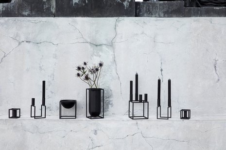 Audo Line kandelaar - zwart